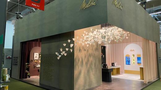 Messestand für Melitta