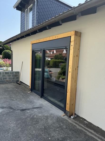 Terrassentür in Rockenberg