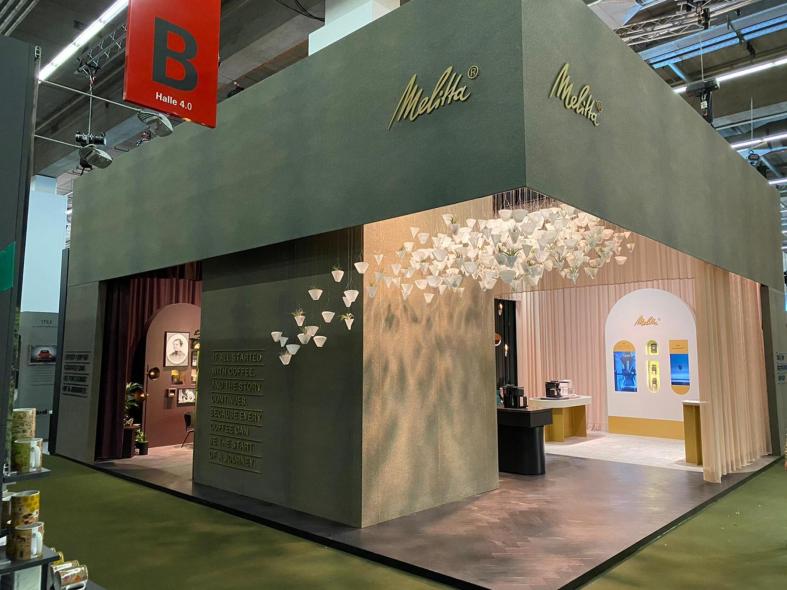 Messestand für Melitta